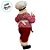 Papai Noel Decorativo em Pé Confeiteiro - Vermelho e Branco - 12x28x8cm - 1 unidade - Rizzo - Imagem 3