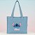 Shopping Bag - Stitch Azul Jeans - 37cm - 1 unidade - Disney Original - Rizzo - Imagem 1