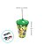 Copo com Tampa e Canudo - Brasil Copa do Mundo Verde - 700ml - 1 unidade - Rizzo - Imagem 4