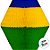 Enfeite Decorativo de Papel Seda - Balão Oriental - Bandeira do Brasil - 48cm - 1 unidade - GiroToy - Rizzo - Imagem 6