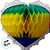 Enfeite Decorativo Para Pendurar - Coração - Bandeira do Brasil - 23cm - 1 unidade - GiroToy - Rizzo - Imagem 2