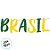 Faixa Decorativa - Brasil - Verde e Amarelo com Glitter - 1,5m - 1 unidade - Cromus - Rizzo - Imagem 2