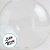 Balão Bubble Transparente - 12" 30cm - 50 unidades - Bobo Balloon - Rizzo - Imagem 3