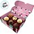 Caixa Para 6 Doces - Doçura Rosa - 4,5x12x9cm - 5 unidades - Regina - Rizzo - Imagem 2