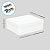 Lata de Metal Retangular - Branca - 14x10x4,5cm - 1 unidade - Rizzo - Imagem 3