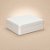 Lata de Metal Retangular - Branca - 14x10x4,5cm - 1 unidade - Rizzo - Imagem 1