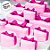Lata de Metal Redonda - Rosa - 7,5x4,5cm - 1 unidade - Rizzo - Imagem 4