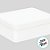 Lata de Metal Retangular - Branca - 19x12x4,5cm - 1 unidade - Rizzo - Imagem 2