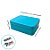 Lata de Metal Retangular - Azul - 19x12x4,5cm - 1 unidade - Rizzo - Imagem 3