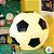 Luminária Bola de Futebol - 25cm - 1 unidade - Rizzo - Imagem 2