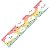Fita de Cetim 10m x 38mm - Cor 138 - Nuvem Feliz - Rolo 10 metros - 1 unidade - Progresso - Rizzo - Imagem 3