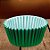 Forminha Para Cupcake Impermeável - Verde Escuro - 5x3,5cm - 45 unidades - Regina - Rizzo - Imagem 1