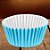 Forminha Para Cupcake Impermeável - Azul Bebê - 5x3,5cm - 45 unidades - Regina - Rizzo - Imagem 3