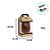 Caixa New Maleta para Ovo de 500g com Visor - Kraft Doçura - 6 unidades - Cromus - Rizzo - Imagem 3