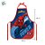 Avental Infantil - Homem Aranha - 49x39cm - Disney Original - 1 unidade - Rizzo - Imagem 3