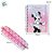 Kit Caderno Smart e Estojo - Minnie Mouse Rosa - Disney Original - 1 unidade - Rizzo - Imagem 3