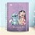 Caderno Smart Colegial Com Folhas Reposicionáveis - Lilo e Stitch - 10 Divisórias - 17x24cm - Disney Original - 1 unidad - Imagem 1
