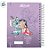 Caderno Smart Colegial Com Folhas Reposicionáveis - Lilo e Stitch - 10 Divisórias - 17x24cm - Disney Original - 1 unidad - Imagem 4