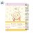 Caderno Smart Colegial Com Folhas Reposicionáveis - Ursinho Pooh - 10 Divisórias - 17x24cm - Disney Original - 1 unidade - Imagem 4