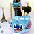 Porta Objetos Fluffy - Stitch - 11x11cm - Disney Original - 1 unidade - Rizzo - Imagem 5