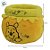 Porta Objetos Fluffy - Pooh - 11x11cm - Disney Original - 1 unidade - Rizzo - Imagem 3
