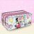 Estojo Triplo com Zíper - Minnie Mouse - 19x11cm - Disney Original - 1 unidade - Rizzo - Imagem 1