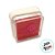 Almofada Para Carimbo em Plástico e Espuma - Carimbeira Vermelha - 3,5x3,5cm - 1 unidade - Art Montagem - Rizzo - Imagem 2
