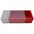 Caixa Pão de Mel 15,3X7,6X5 Vermelha com 2 divisões Rizzo - Imagem 1