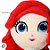 Brinquedo Squish Pelúcia - Ariel - 15cm - Disney Original - 1 unidade - Rizzo - Imagem 2