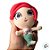 Brinquedo Squish Pelúcia - Ariel - 15cm - Disney Original - 1 unidade - Rizzo - Imagem 4