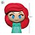 Borracha Escolar 3D - Ariel - Disney Original - 1 unidade - Rizzo - Imagem 3