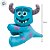 Pelúcia Agarradinho - Sulley - Monstros S.A - Disney Original - 1 unidade - Rizzo - Imagem 3