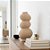 Vaso Decorativo Orgânico de Cerâmica - Natural - 40x19x16cm - 1 unidade - Cromus - Rizzo - Imagem 1