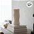 Vase Decorativo Orgânico de Cerâmica - Off-white - 20x10x10cm - 1 unidade - Cromus - Rizzo - Imagem 4