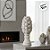Enfeite Decorativo de Resina - Pinha Decorativa - Off White - 26,5x11,5x11,5cm - 1 unidade - Cromus - Rizzo - Imagem 5