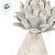 Enfeite Decorativo Resina - Pinha Decorativa - Off White - 21x17x17cm - 1 unidade - Cromus - Rizzo - Imagem 4