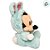 Pelúcia Mickey Mouse Verde de Páscoa - 18cm - Disney Original - 1 unidade - Cromus - Rizzo - Imagem 2