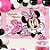 Painel TNT Minnie Mouse Rosa - 1,03x0,70m - Disney Original - 1 unidade - Rizzo - Imagem 1