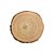 Bolacha de Madeira - Rústico Artesanal - 23,5cm - 1 unidade - Rizzo - Imagem 1