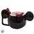 Caneca de Porcelana com Colher - Minnie Mouse - 280ml - Disney Original - 1 unidade - Rizzo - Imagem 5