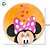 Prato Raso de Melamine - Minnie Mouse - 20cm - Disney Original - 1 unidade - Rizzo - Imagem 3
