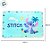 Jogo Americano - Stitch - 42x28cm - Disney Original - 1 unidade - Rizzo - Imagem 3