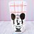 Copo de Vidro - Mickey Mouse - Vermelho - 300ml - Disney Original - 1 unidade - Rizzo - Imagem 1