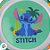Prato Fundo de Melamine - Stitch - 21cm - Disney Original - 1 unidade - Rizzo - Imagem 4