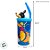 Copo com Tampa e Canudo - Mickey Mouse 3D - Azul - 360ml - Disney Original - 1 unidade - Rizzo - Imagem 3