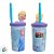 Copo com Tampa e Canudo - Elsa 3D - Frozen - 360ml - Disney Original - 1 unidade - Rizzo - Imagem 4