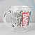 Caneca de Vidro - Marvel - 370ml - Disney Original - 1 unidade - Rizzo - Imagem 1