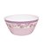 Tigela Bowl de Melamina - Flores e Fundo Roxo - 15,5x15,5x7cm - 1 unidade - Cromus - Rizzo - Imagem 2