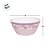 Tigela Bowl de Melamina - Flores e Fundo Roxo - 15,5x15,5x7cm - 1 unidade - Cromus - Rizzo - Imagem 3
