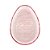 Prato de Vidro de Páscoa - Ovo Rosa - 20x15x2cm - 1 unidade - Cromus - Rizzo - Imagem 2